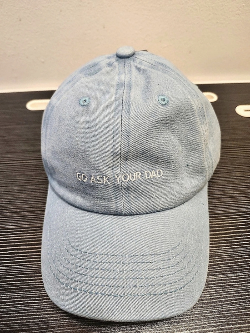 Francesca's Blue Baseball Cap